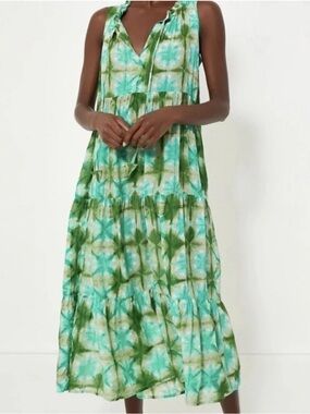 Tuckernuck Green and Teal Tie-Dye Salty Paloma